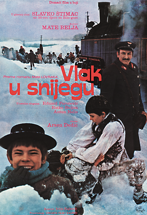 Vlak u snijegu (inkluzivna projekcija)