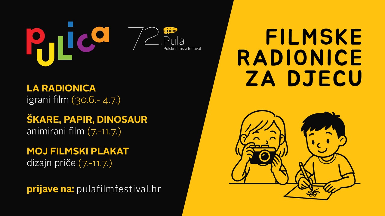 Otvorene su prijave: Na Pulici ove godine čak tri radionice za djecu! Otvorene su prijave: Na Pulici ove godine čak tri radionice za djecu!