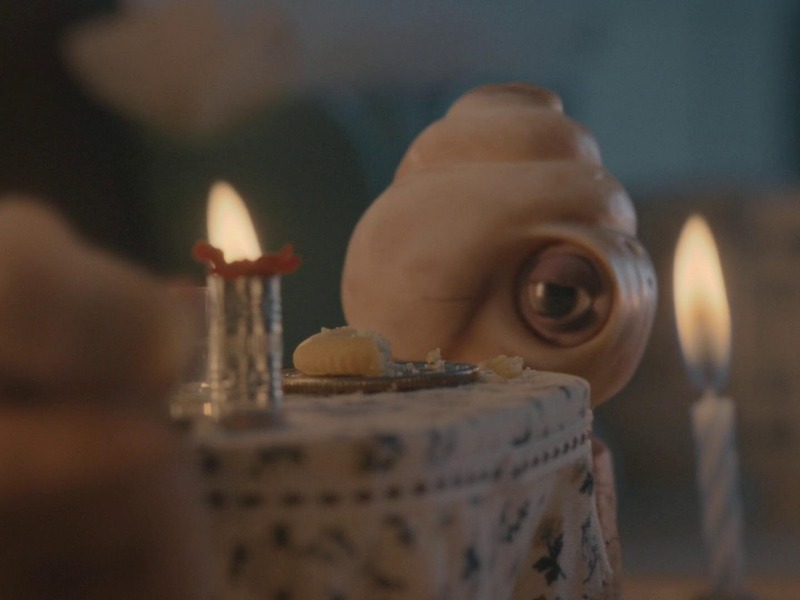 Slika - Marcel, školjkica u cipelama