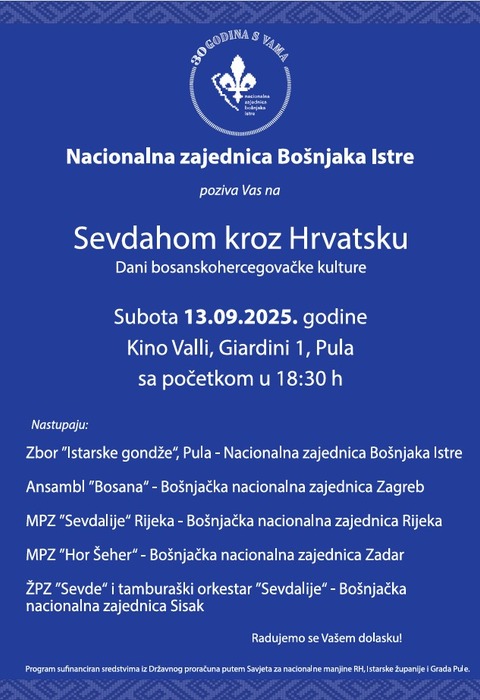 Sevdahom kroz Hrvatsku